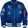 Kansas City Royals Bomber Ma 1 Jacket