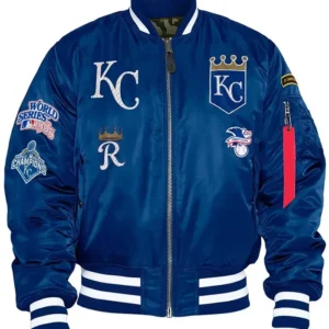 Kansas City Royals Bomber Ma 1 Jacket