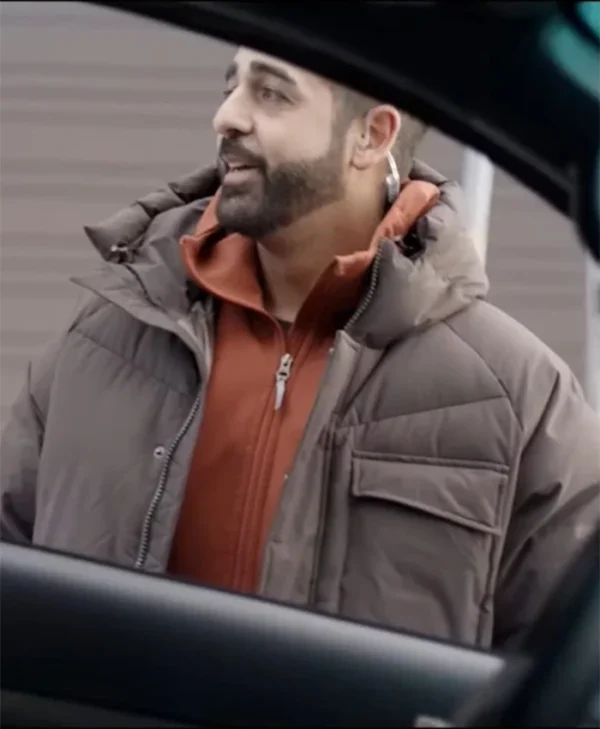 Kardo Razzazi The Are Murders Brown Puffer Jacket For Sale