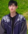 Kim Tae Hwan Singles Inferno S04 Floral Embroidered Track Jacket