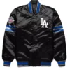 LA Dodgers Home Game Varsity Satin Jacket