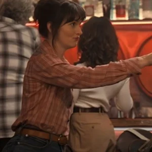 Leighton Meester Good Cop Bad Cop Plaid Shirt For Sale