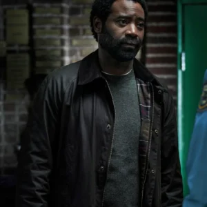 Long Bright River S01 Nicholas Pinnock Black Jacket