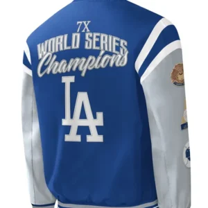 Los Angeles Dodgers Championship Blue Varsity Jacket