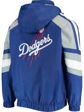 Los Angeles Dodgers Starter Bomber Hooded Jacket