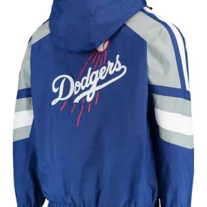 Los Angeles Dodgers Starter Bomber Hooded Jacket