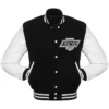 Los Angeles Kings Black And White Varsity Jacket