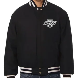 Los Angeles Kings Black Bomber Jacket