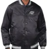 Los Angeles Kings Black Satin Jacket