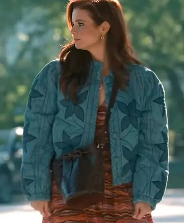 Maddie Townsend Sweet Magnolias S04 Floral Quilted Jacket