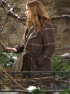 Mariah Copeland The Young and the Restless Cotton Coat