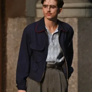 Marty Supreme 2025 Timothee Chalamet Blue Jacket