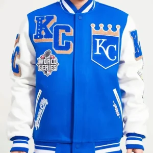 Mashup Kansas City Royals Varsity Jacket