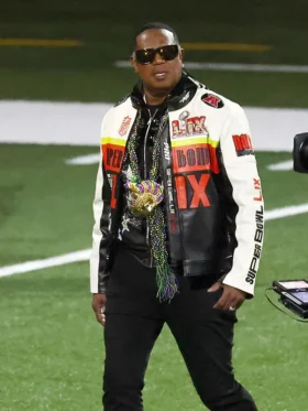 Master P Super Bowl LIX Leather Jacket