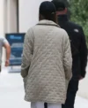 Materialists Dakota Johnson Quilted Jacket Back