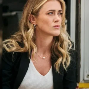 Melissa Roxburgh The Hunting Party Black Blazer For Sale