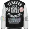 Men’s Basketball Polyester New York Yankees Jacket Vintage back