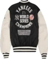Mens Basketball Polyester new york yankees jacket vintage Back