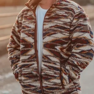 Mens Fleece Chimayo Jacket