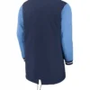 Mens Navy Tampa Bay Rays Jacket Dugout Performance Full Zipper Back