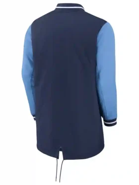 Mens Navy Tampa Bay Rays Jacket Dugout Performance Full Zipper Back