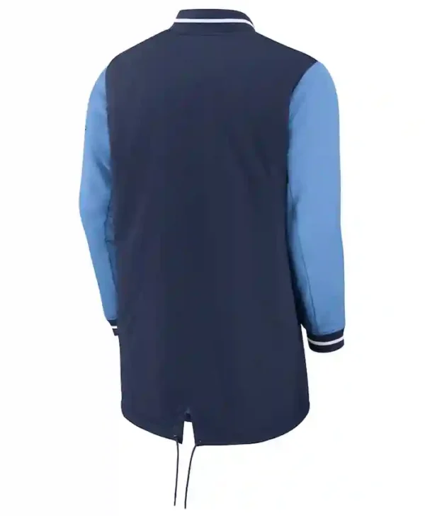 Mens Navy Tampa Bay Rays Jacket Dugout Performance Full Zipper Back