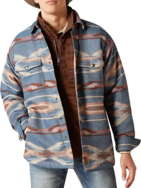 Mens Retro Chimayo Shirt Jacket