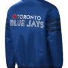 Mens Starter Full Zip Toronto Blue Jays Varsity Jacket