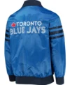 Mens Toronto Blue Jays Blue Starter Varsity Jacket