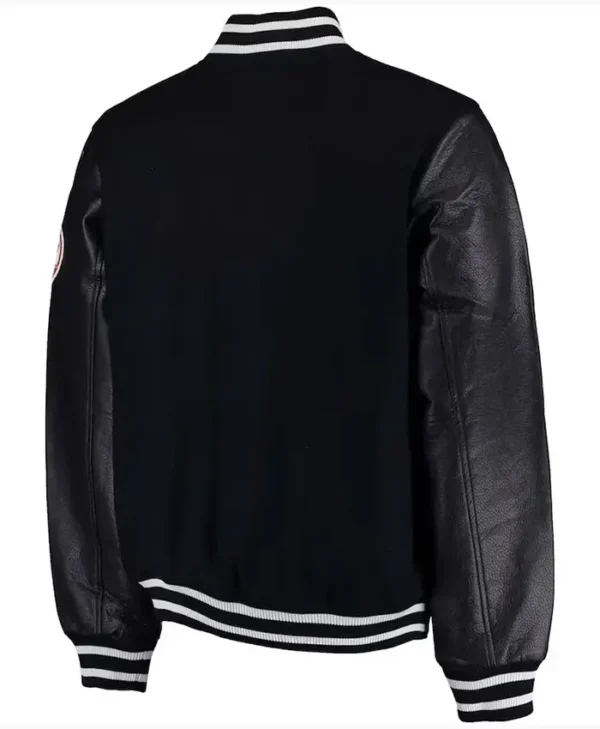 Mens Varsity Yankee letterman jacket new york Back
