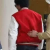 Michael 2025 Jaafar Jackson Varsity Jacket Back