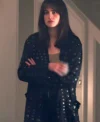 Millie Brady Surface S02 Millie Brady Black Coin Applique Jacket