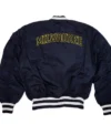 Milwaukee Brewers Black Ma 1 Bomber Jacket Back