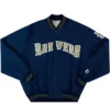 Milwaukee Brewers Navy Blue Vintage Bomber Starter Jacket