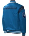Minnesota Timberwolve Blue Bomber Jacket