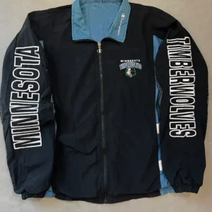 Minnesota Timberwolves Championship Bomber Zipper Jacket