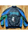 Minnesota Timberwolves Leather Vintage Bomber Jacket Sale