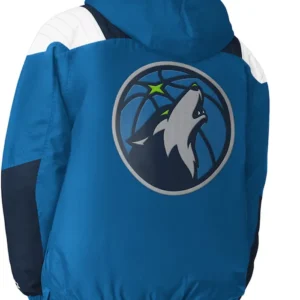 Minnesota Timberwolves Starter Bomber Pullover Jacket