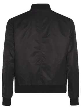 Minnesota Wild Black Bomber Jacket Back