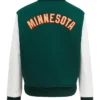 Minnesota Wild Classic Wool Jacket Back