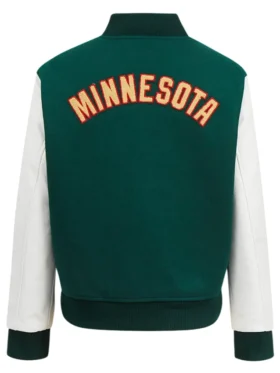 Minnesota Wild Classic Wool Jacket Back