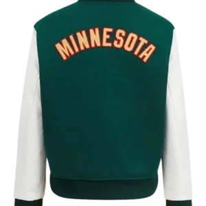Minnesota Wild Classic Wool Jacket Back