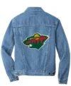 Minnesota Wild Trucker Jacket Back