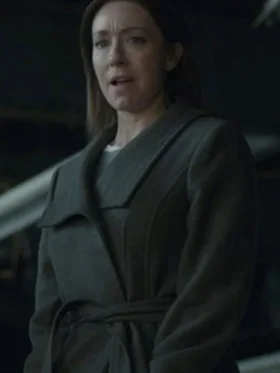 Molly Parker Doc Grey Wrap Coat 1