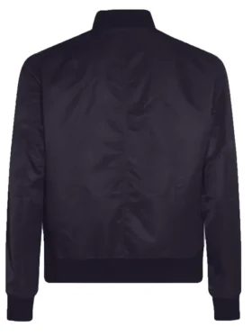 Montreal Canadiens Lightweight Navy Bomber Jacket Back