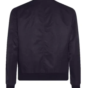 Montreal Canadiens Lightweight Navy Bomber Jacket Back