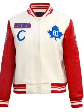Montreal Canadiens Retro Classic Rib Wool Varsity Jacket