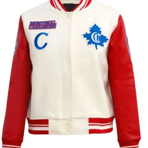 Montreal Canadiens Retro Classic Rib Wool Varsity Jacket