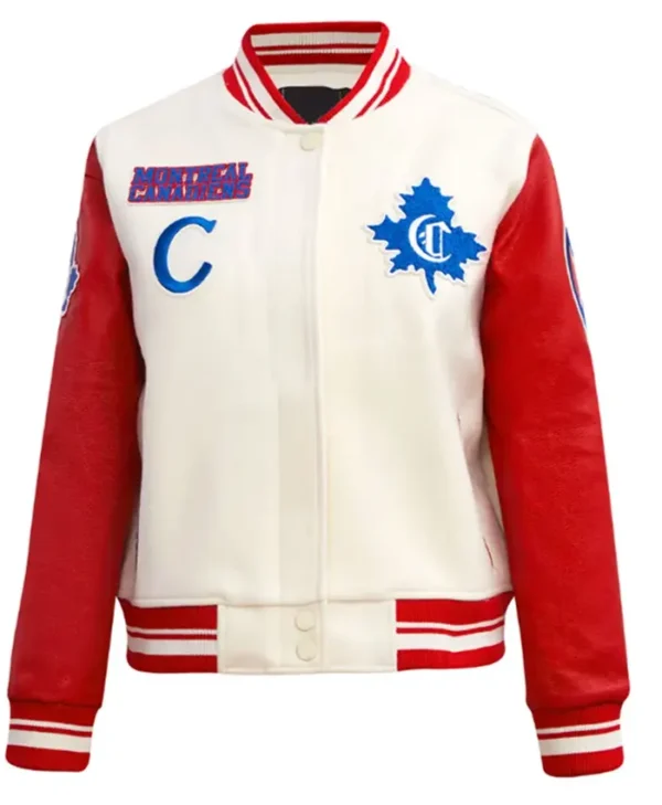 Montreal Canadiens Retro Classic Rib Wool Varsity Jacket