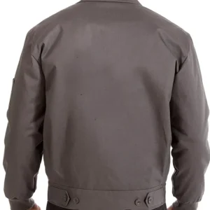 Montreal Canadiens Workwear Cotton Charcoal Jacket Back